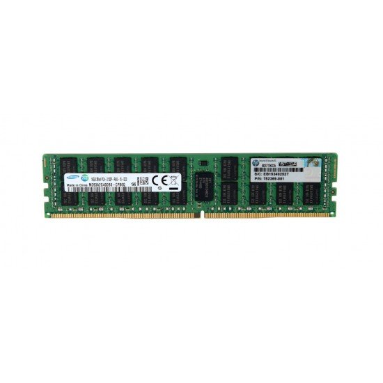 HP 16GB (1x16GB) Dual Rank x4 DDR4-2133 CAS-15-15-15 Registered Memory Kit 726719-B21