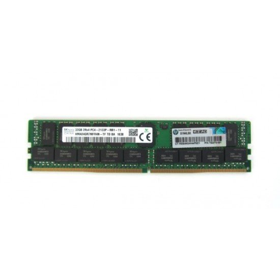 HP 32GB (1x32GB) Dual Rank x4 DDR4-2133 CAS-15-15-15 Registered Memory Kit 728629-B21