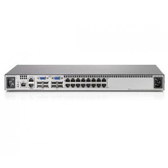 HP 0x2x16 KVM Server Console Switch G2 with Virtual Media CAC Software AF618A