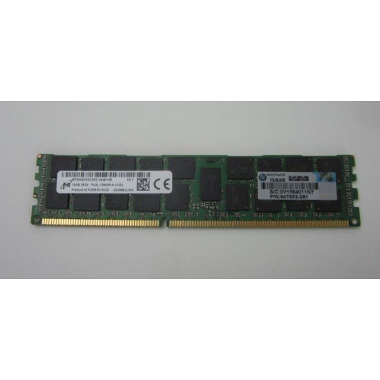 HP 16GB 2RX4 PC3L-10600R RAM 664692-001
