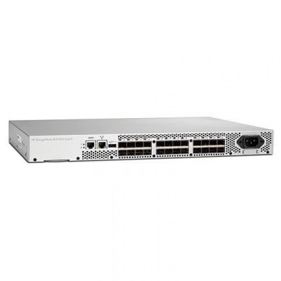HP StorageWorks 8/8 24Port San Switch 8Port Active Ports with 8SFP’s AM867A 492291-001